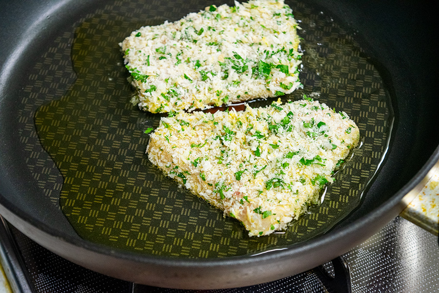 めかじき香草パン粉焼き