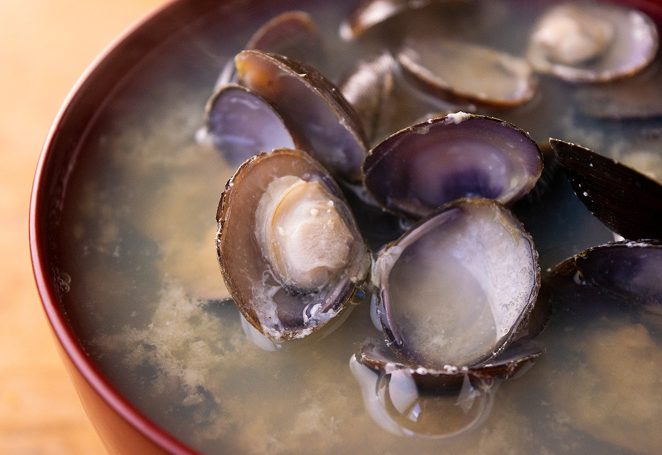 津軽十三湖の大粒しじみ