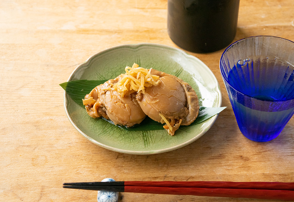 純煮帆立しぐれ煮