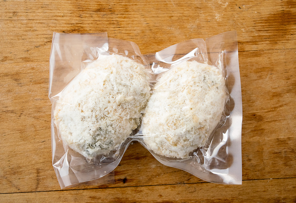 牡蠣と焼き舞茸のクリームコロッケ