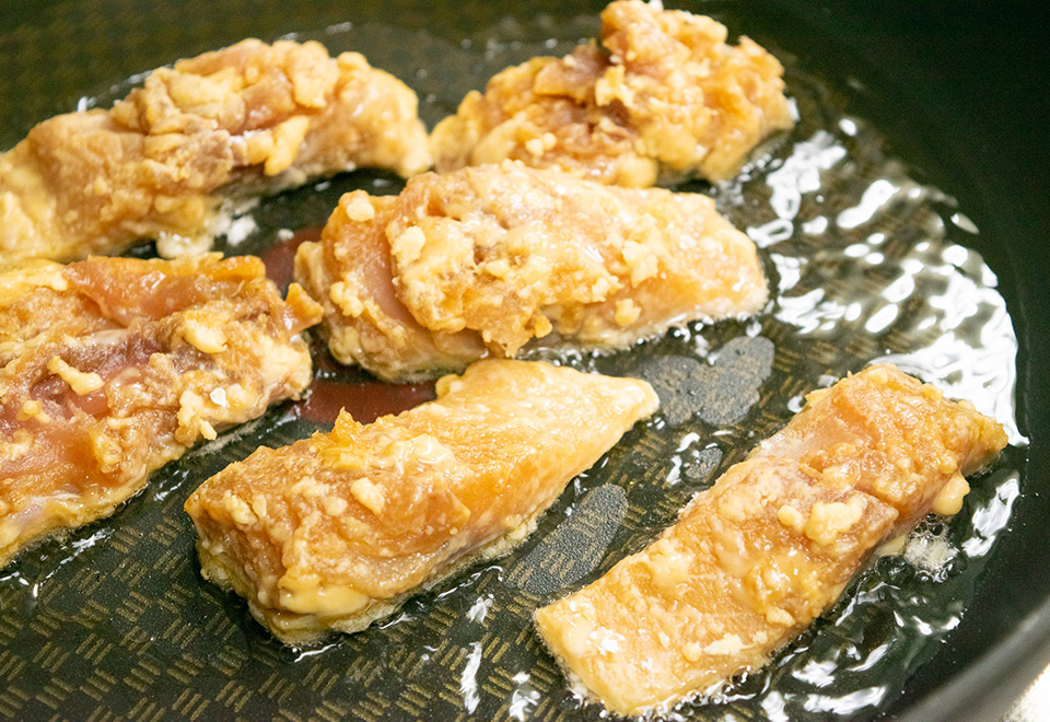 鯖の竜田揚げ