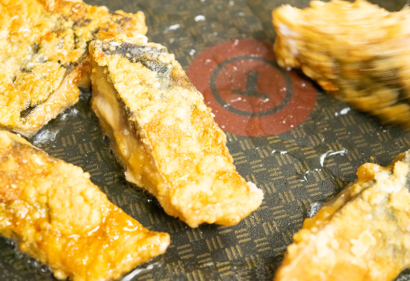 鯖の竜田揚げ