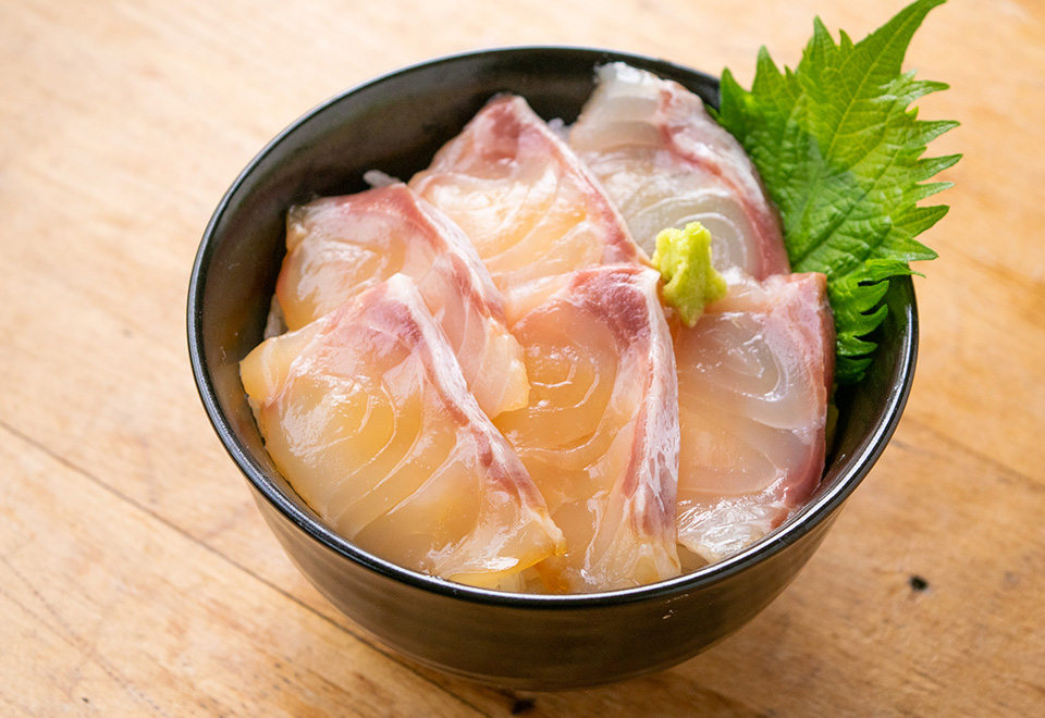 いしなぎ漬け丼