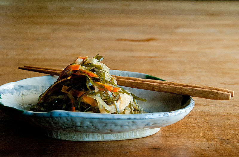 切り干し大根と昆布の煮物