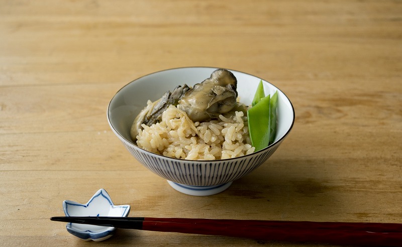 オイスターソースの牡蠣炊き込みご飯7