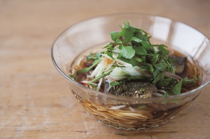 有馬煮金のさんまそうめん