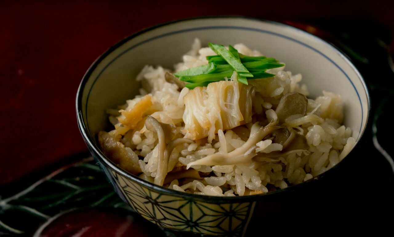 帆立炊き込みご飯4