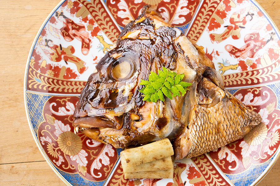 鯛のかぶと煮