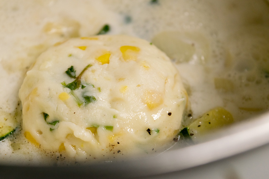 だし付きとうもろこししんじょう