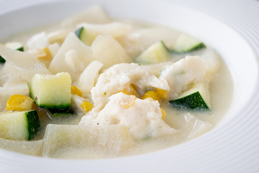 だし付きとうもろこししんじょう