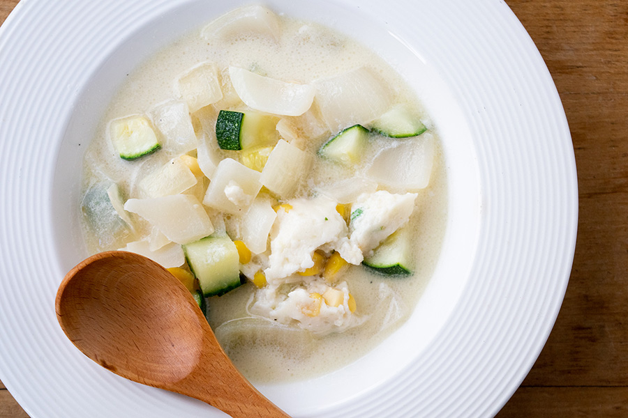 だし付きとうもろこししんじょう