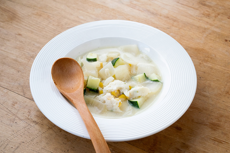 だし付きとうもろこししんじょう