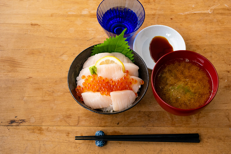 活帆立いくら丼御膳セット 無添加手作りのお惣菜通販なら斉吉