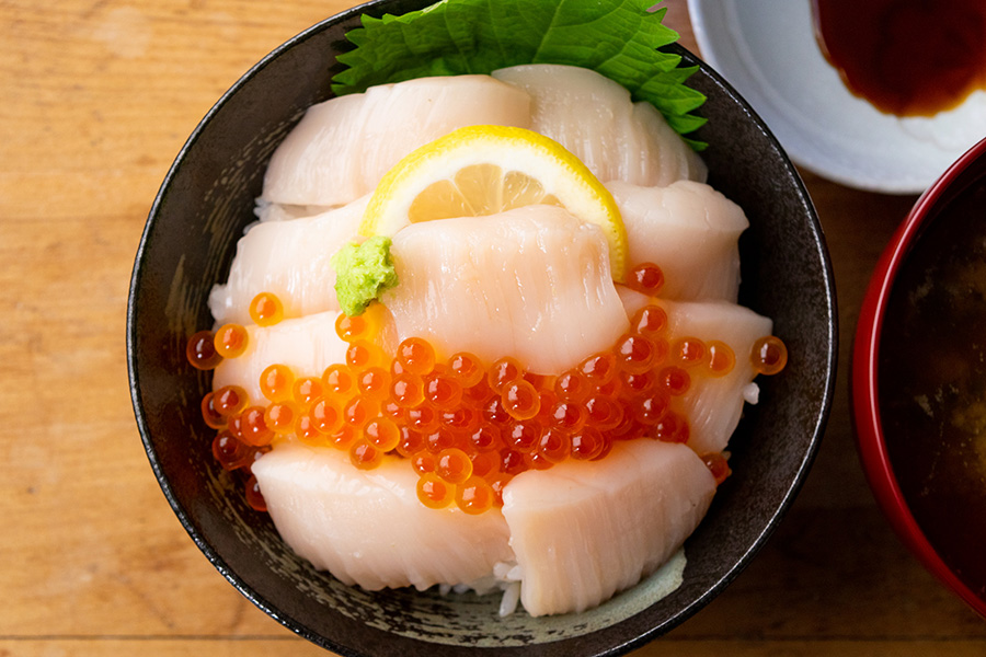 活帆立いくら丼御膳セット 無添加手作りのお惣菜通販なら斉吉