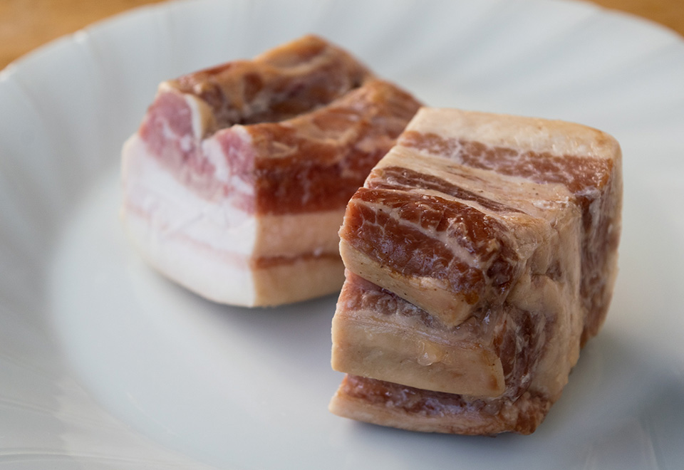 道楽亭さんの無添加ベーコン