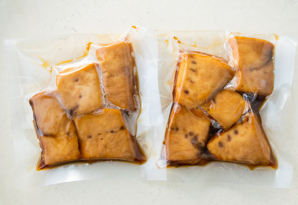 不ぞろいめかじき煮つけ