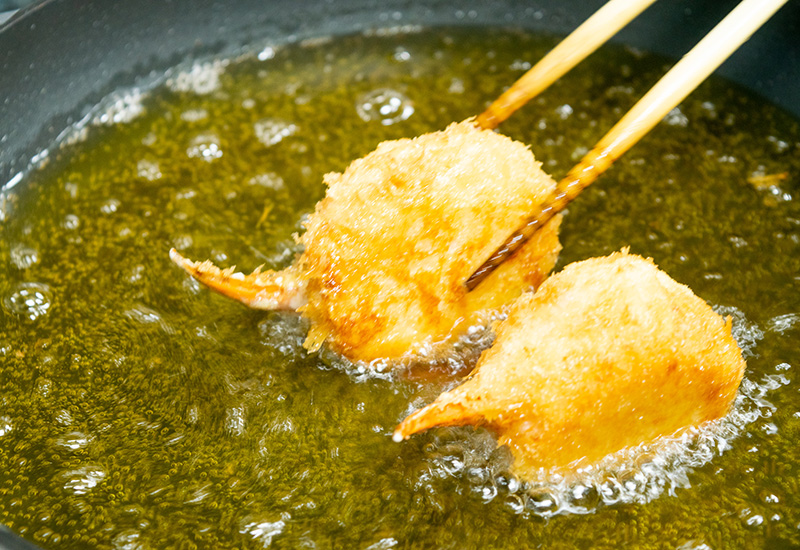 蟹爪揚げ