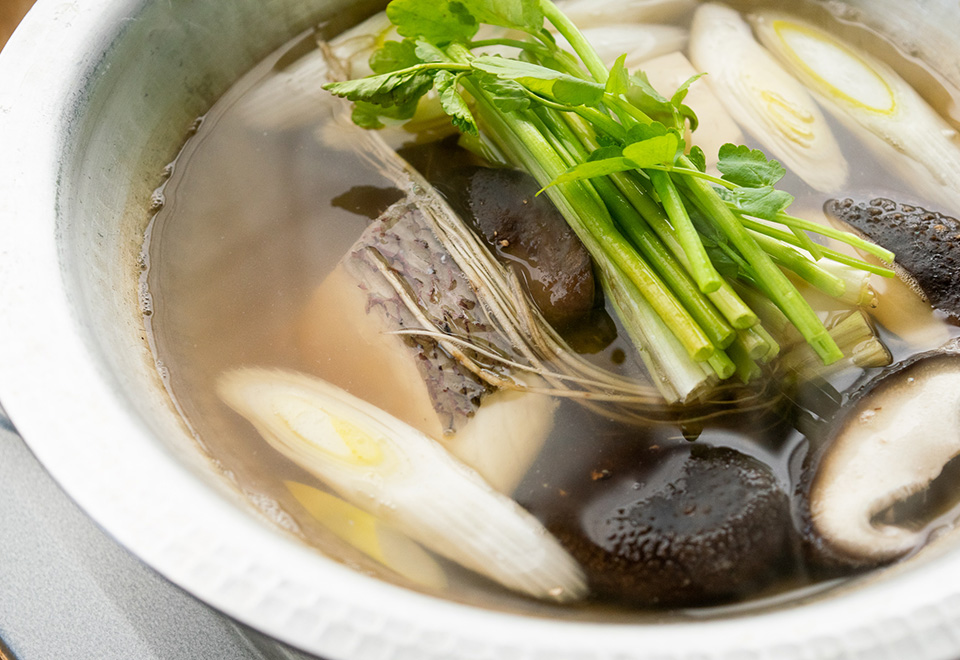 真鯛小鍋仕立て