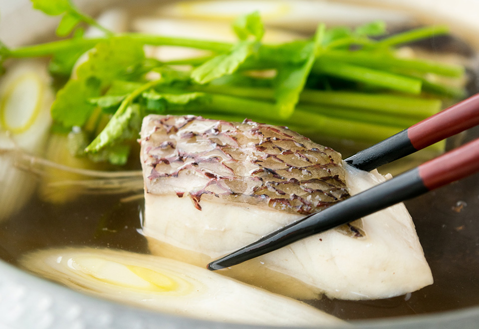 真鯛小鍋仕立て