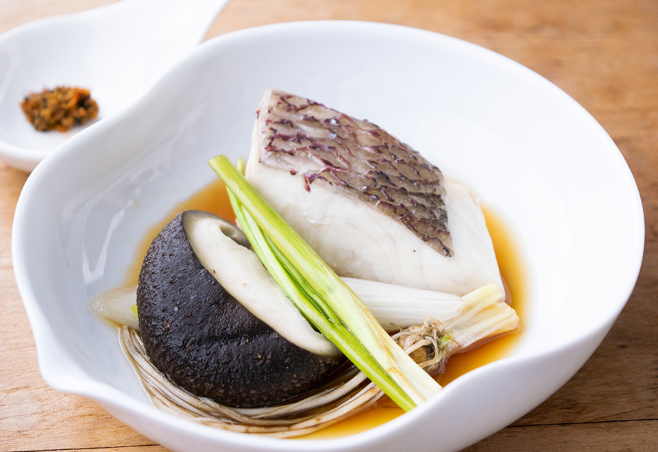 真鯛小鍋仕立て