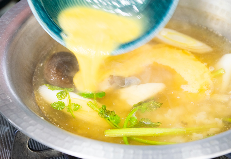 真鯛小鍋仕立て