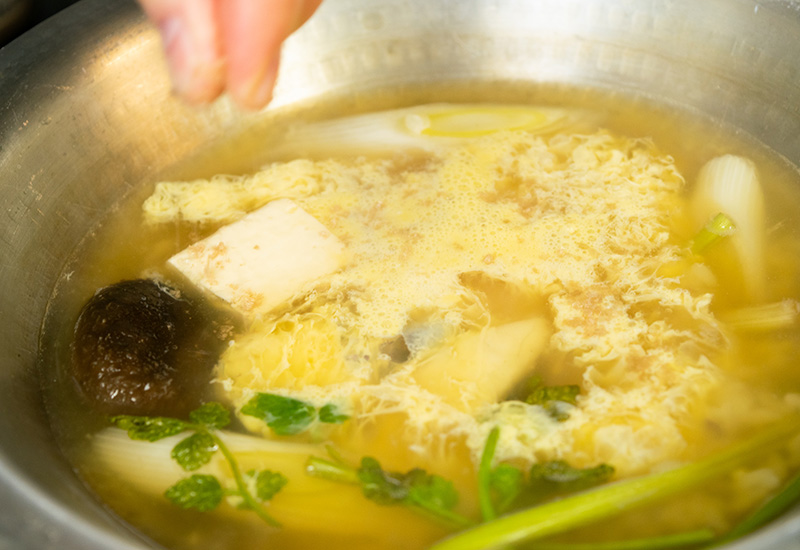 真鯛小鍋仕立て