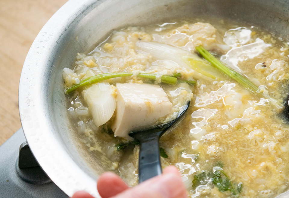 真鯛小鍋仕立て