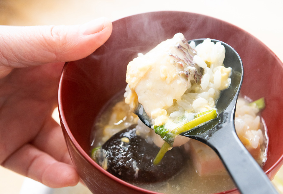 真鯛小鍋仕立て