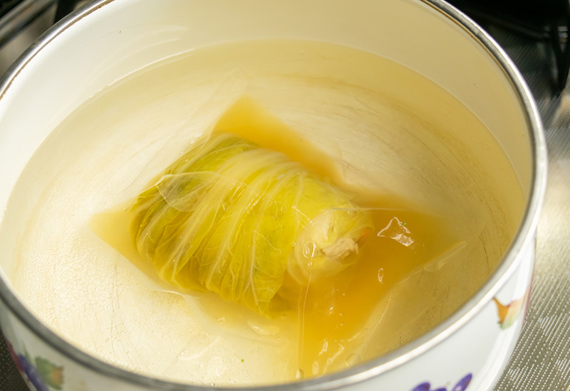 和だしのロール白菜