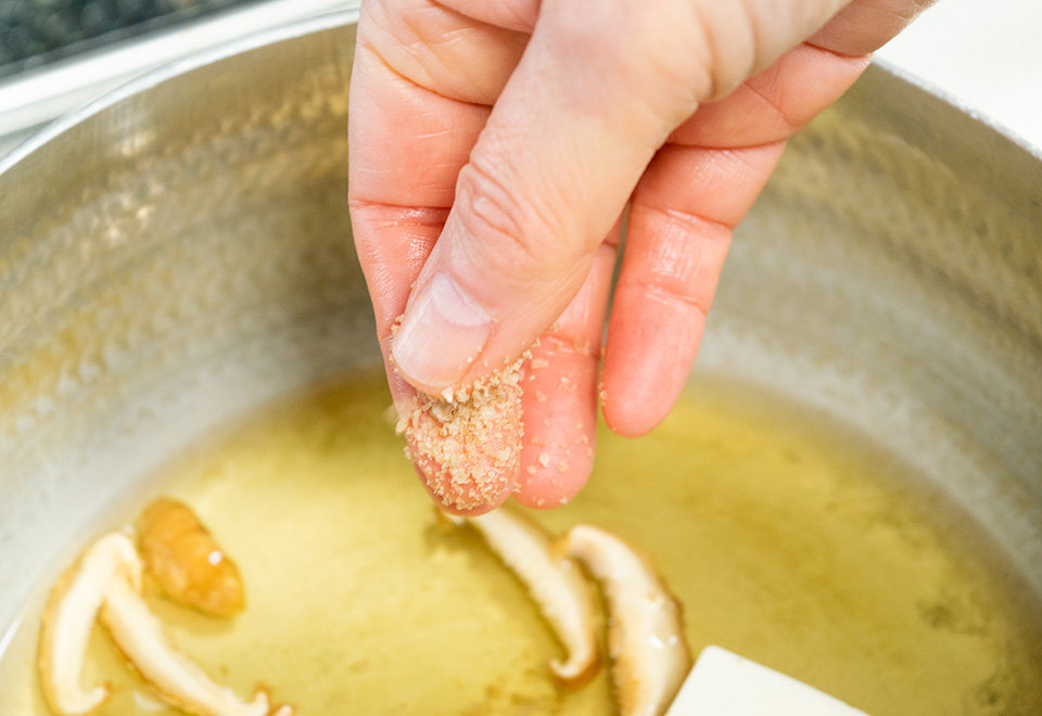 真鯛小鍋仕立て