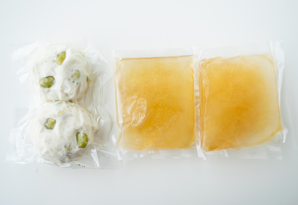 秘伝豆しんじょう・だし付き