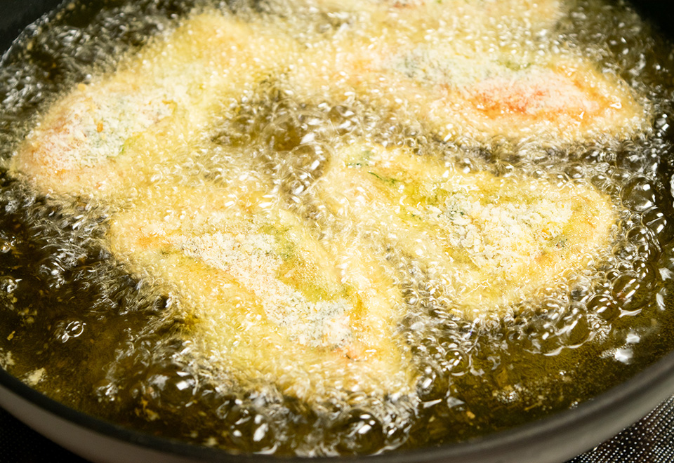 サーモンフレッシュハーブカツレツ