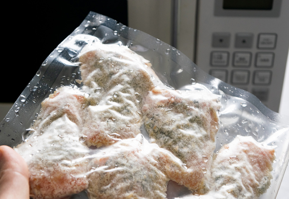 サーモンフレッシュハーブカツレツ