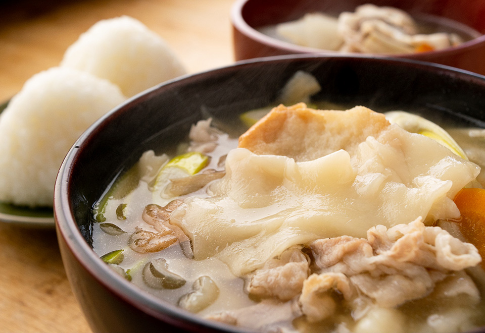 郷土料理はっと汁と宮城の白飯｜気仙沼から無添加手作りお惣菜・海鮮をお取り寄せなら斉吉