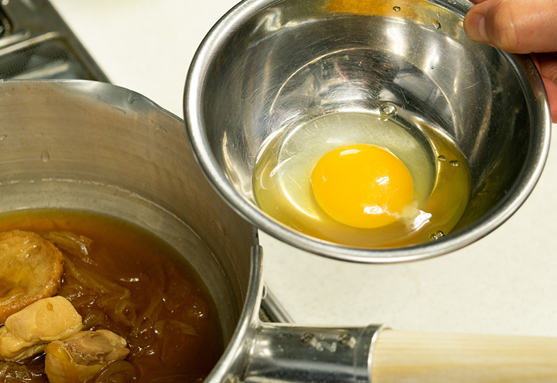 油麩入り親子丼