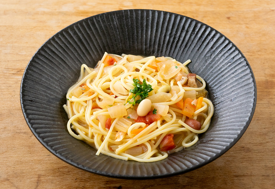 和だしのミネストローネスープ