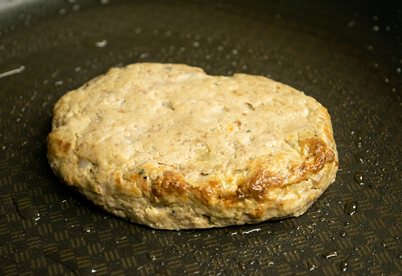 三陸産いわし梅ハンバーグ