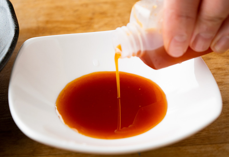 三陸産あみ海老とニラのチジミ