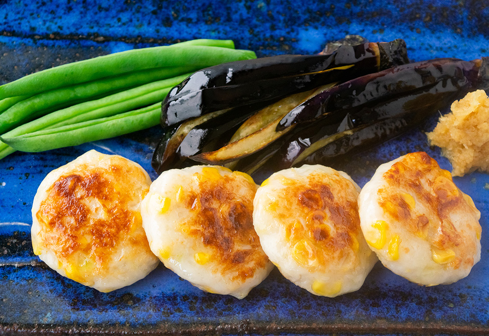 ふんわりとうもろこしさつま揚げ