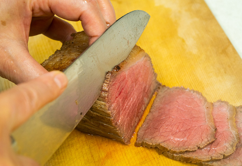 国産牛　ローストビーフ　三升漬けソース