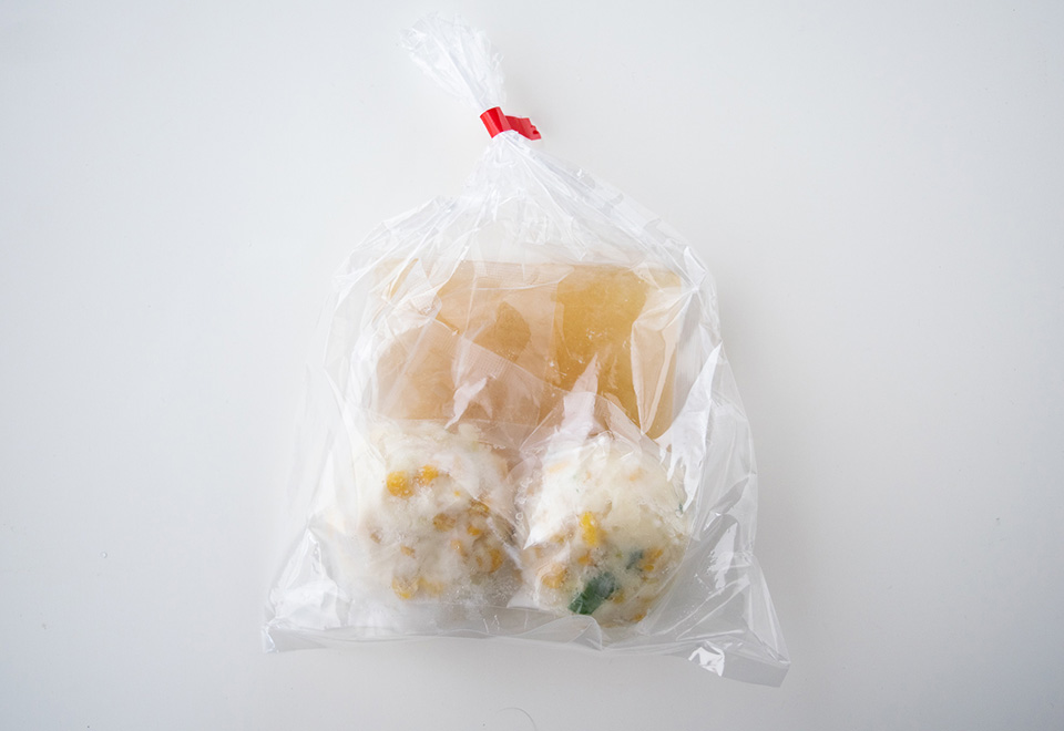 だし付きとうもろこししんじょう