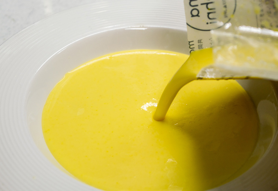 とうもろこしのスープ