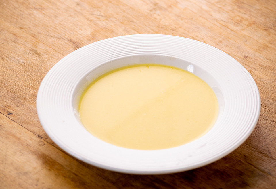 とうもろこしのスープ