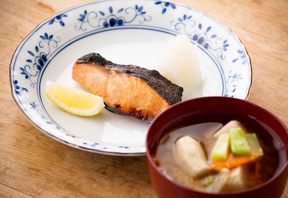 秋鮭味噌こうじ漬け