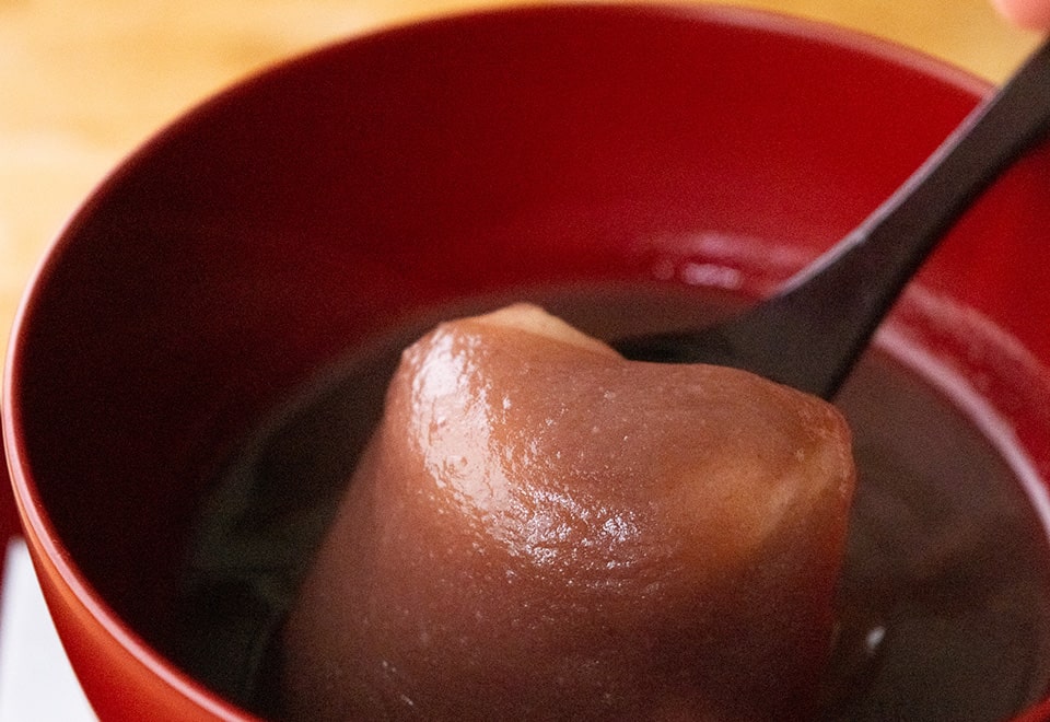 畠山やちよさんの切り餅