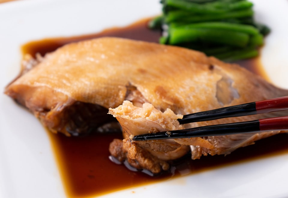 真かれい煮つけ