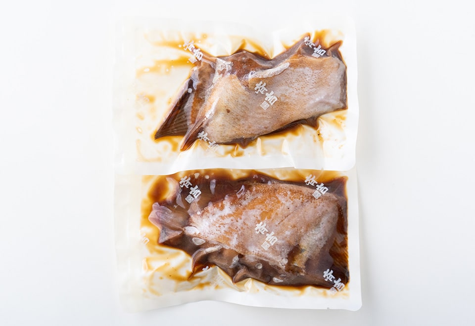 真かれい煮つけ