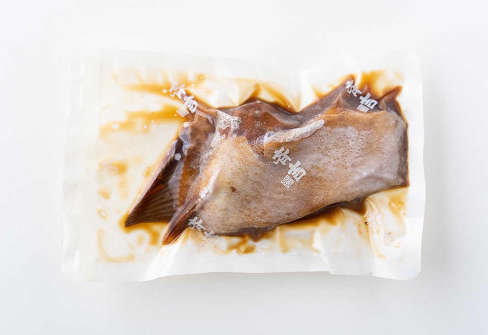 真かれい煮つけ