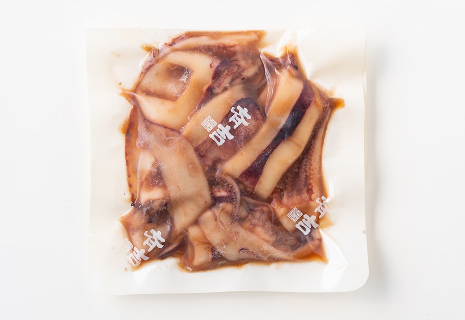 ヤリイカ煮つけ