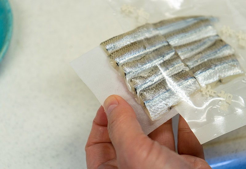 気仙沼産さより 酢あらい